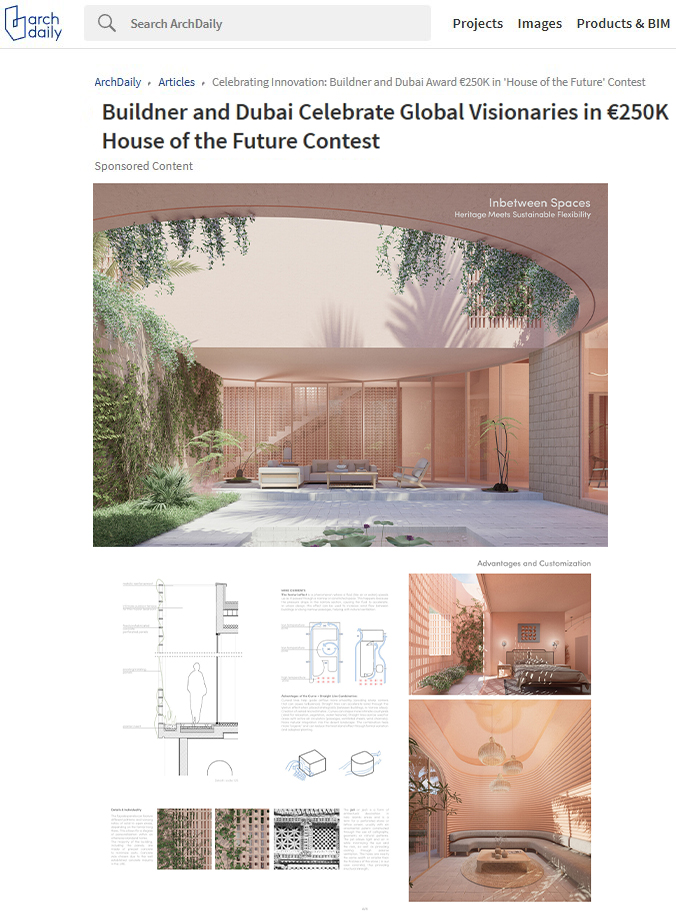 NBC/ARHITECT – House of the Future Contest 2025 – Dubai